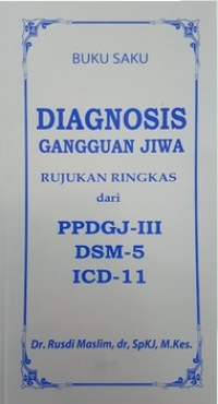 Buku saku diagnosis gangguan jiwa: rujukan ringkas dari PPDGJ-III, DSM-5, ICD-11